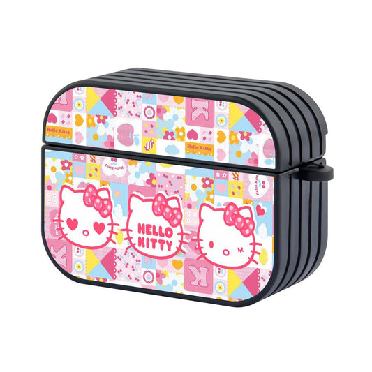 Hello Kitty Lovely Expression Hard Plastic Case Cover For Apple Airpods Pro 2-Xtracase