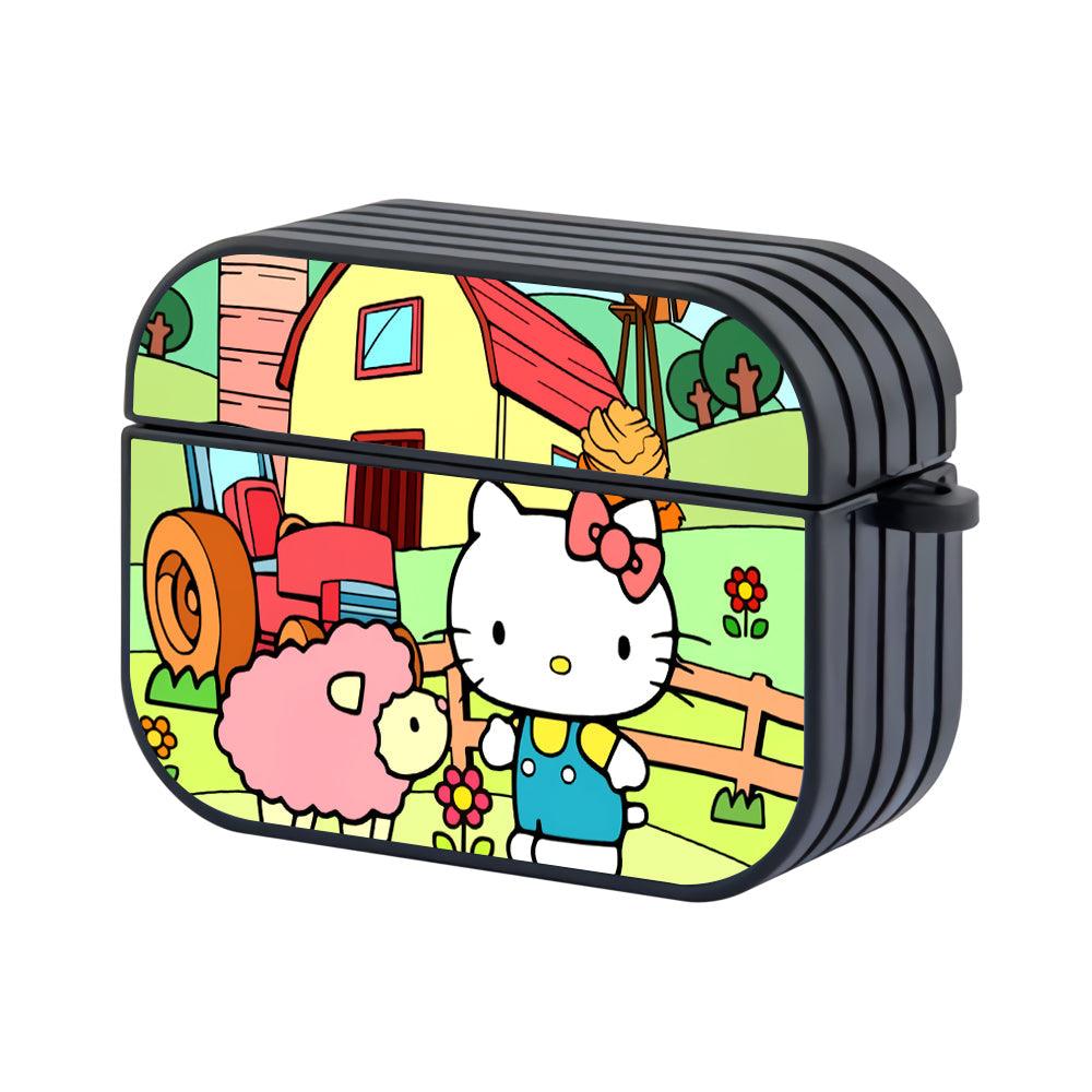 Hello Kitty Visit to the Ranch Hard Plastic Case Cover For Apple Airpods Pro 3-Xtracase