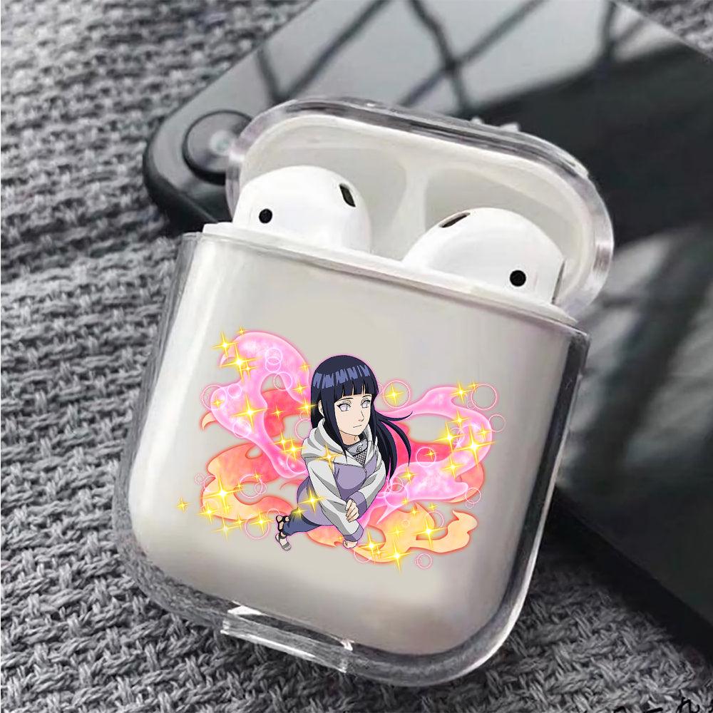 Hinata Hyuuga Beautiful Protective Clear Case Cover For Apple Airpods-Xtracase