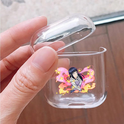 Hinata Hyuuga Beautiful Protective Clear Case Cover For Apple Airpods-Xtracase