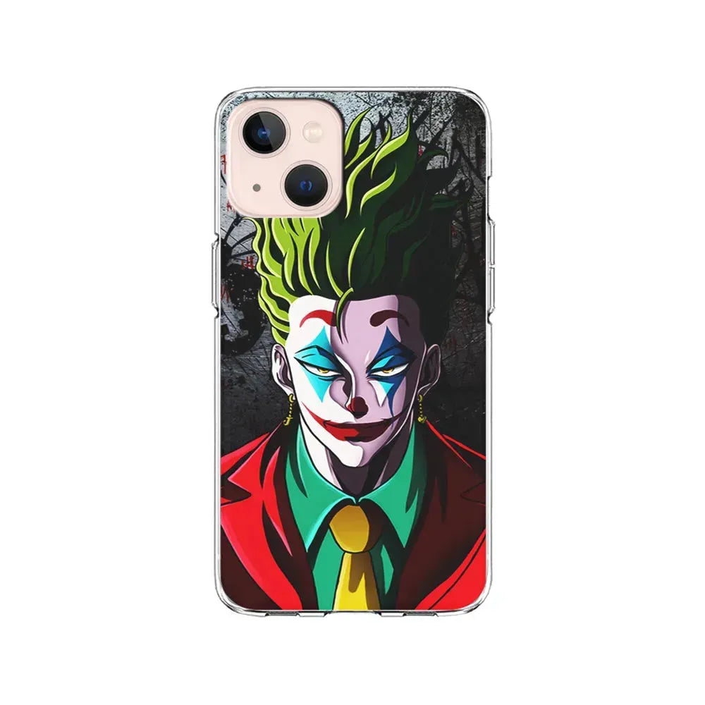 Hisoka X Joker Hunter X Hunter iPhone 13 Mini Case-Clear Soft Case-Xtracase