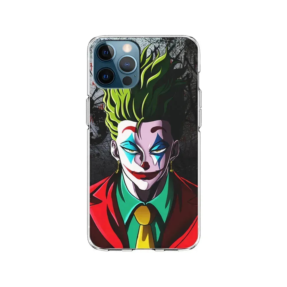 Hisoka X Joker Hunter X Hunter iPhone 15 Pro Max Case-Clear Soft Case-Xtracase