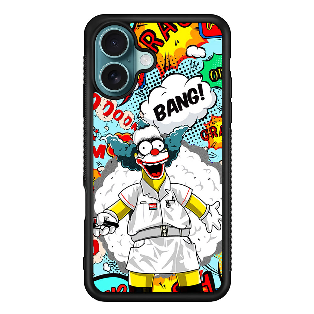 Homer Simpson Joker Bang iPhone 16 Case - Xtracase