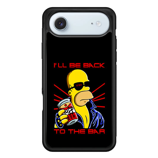 Homer Simpson with Duff Beer iPhone 17 Air Case - Xtracase