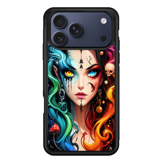 Horned Witch Girl Anime Art iPhone 17 Pro Case - Xtracase