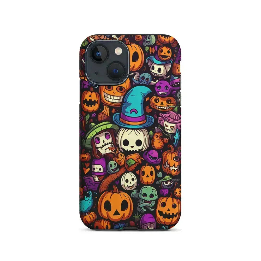 Horror Halloween Themed iPhone 13 Mini Case-2 in 1 Tough Case-Xtracase