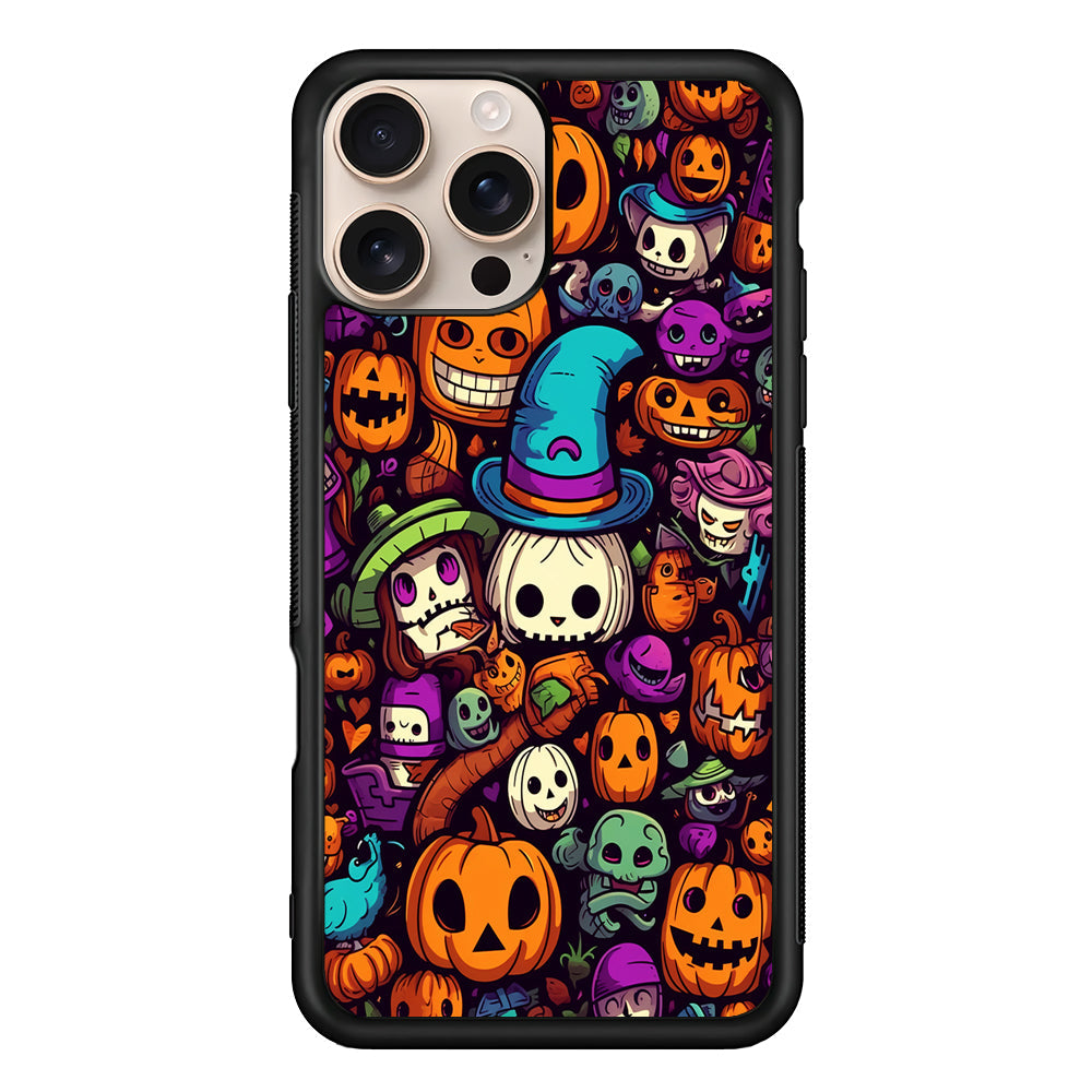 Horror Halloween Themed iPhone 16 Pro Max Case - iPhone 16 Pro Max