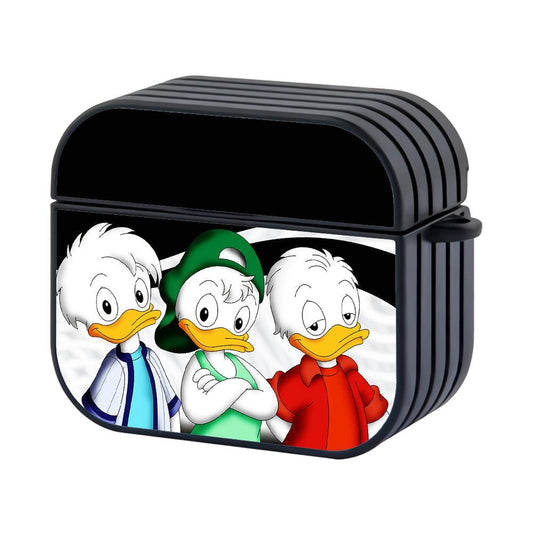 Huey, Dewey, and Louie Duck Cartoons Hard Plastic Case Cover For Apple Airpods 3-Xtracase