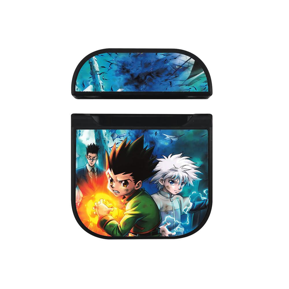 Hunter x Hunter Fire and Lightning Hard Plastic Case Cover For Apple Airpods-Xtracase