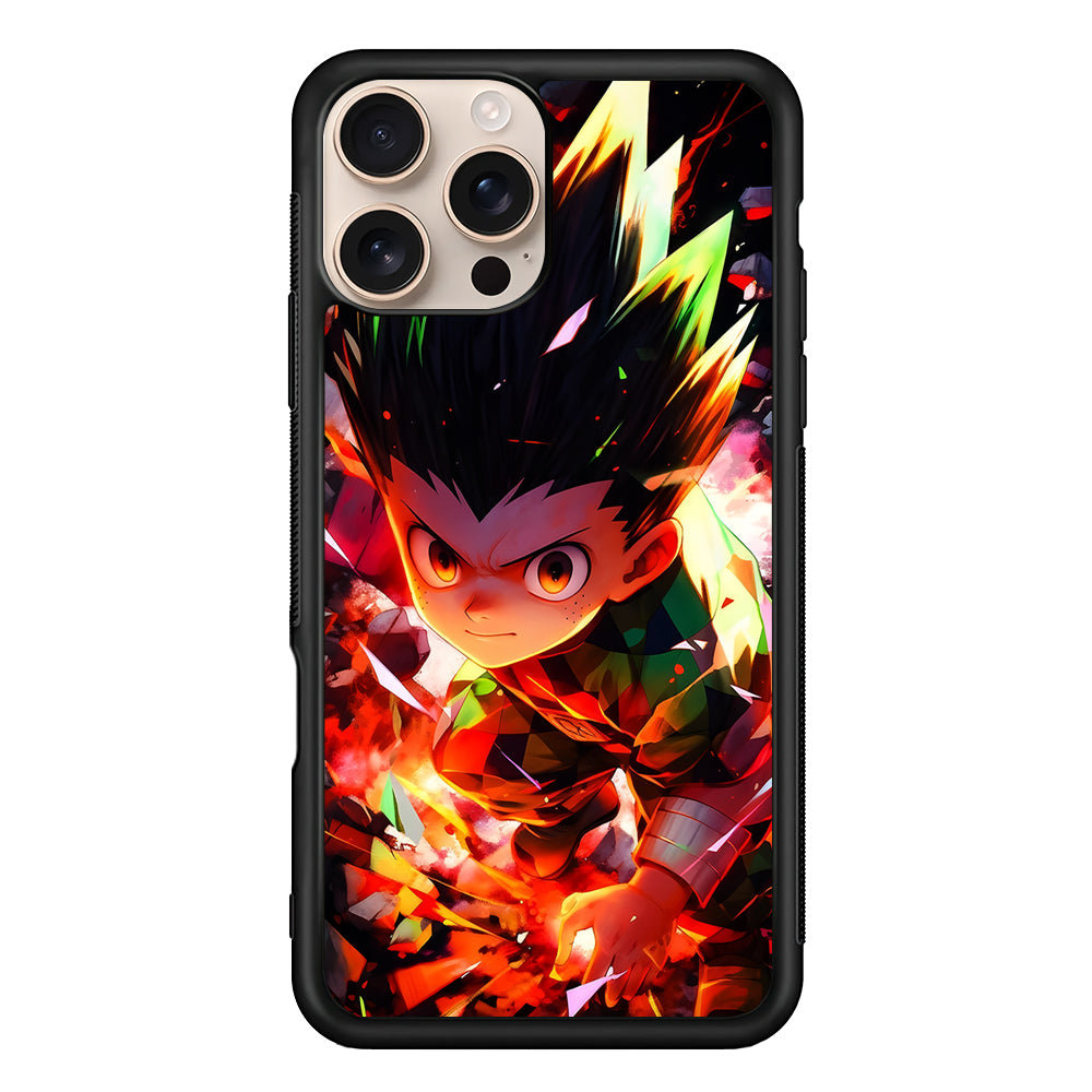 Hunter x Hunter Gon Freecss in Action iPhone 16 Pro Max Case - iPhone 16 Pro Max