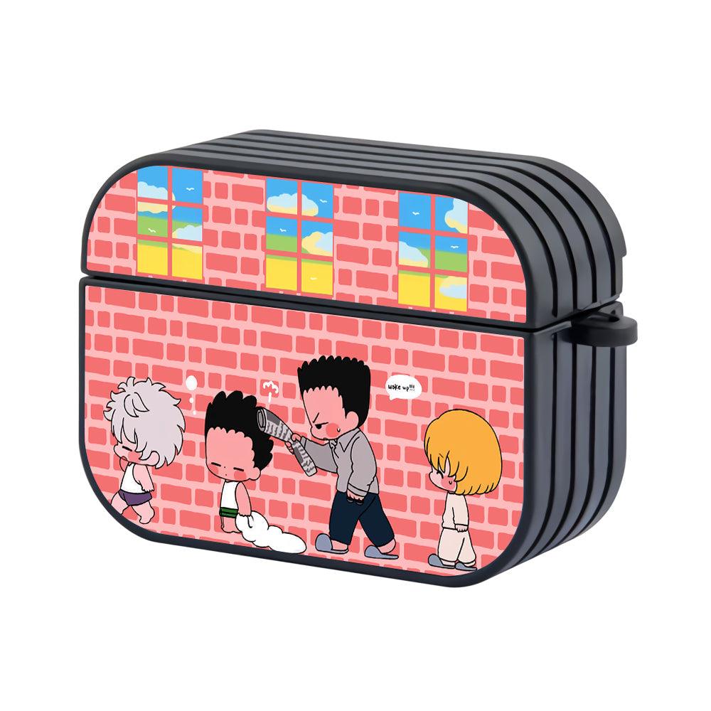 Hunter x Hunter Kid Morning Vibes Hard Plastic Case Cover For Apple Airpods Pro 3-Xtracase