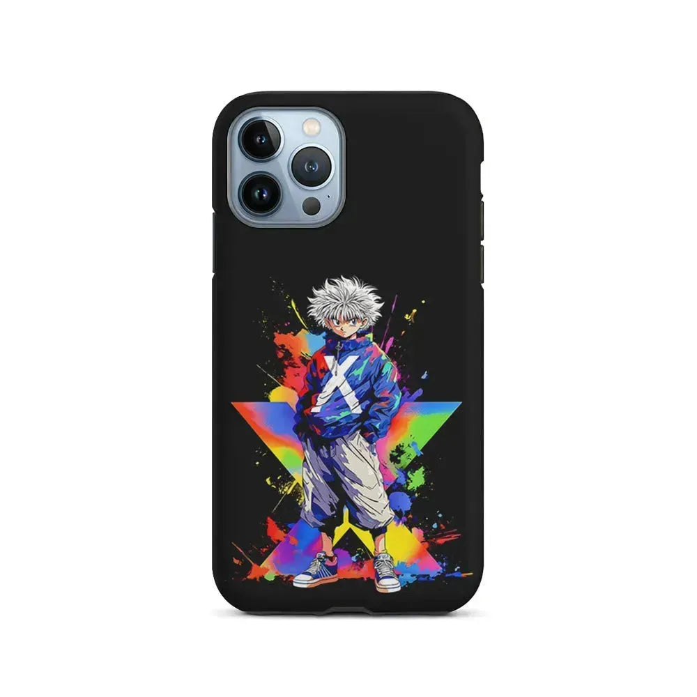 Hunter x Hunter Killua Fashionable iPhone 15 Pro Max Case-2 in 1 Tough Case-Xtracase
