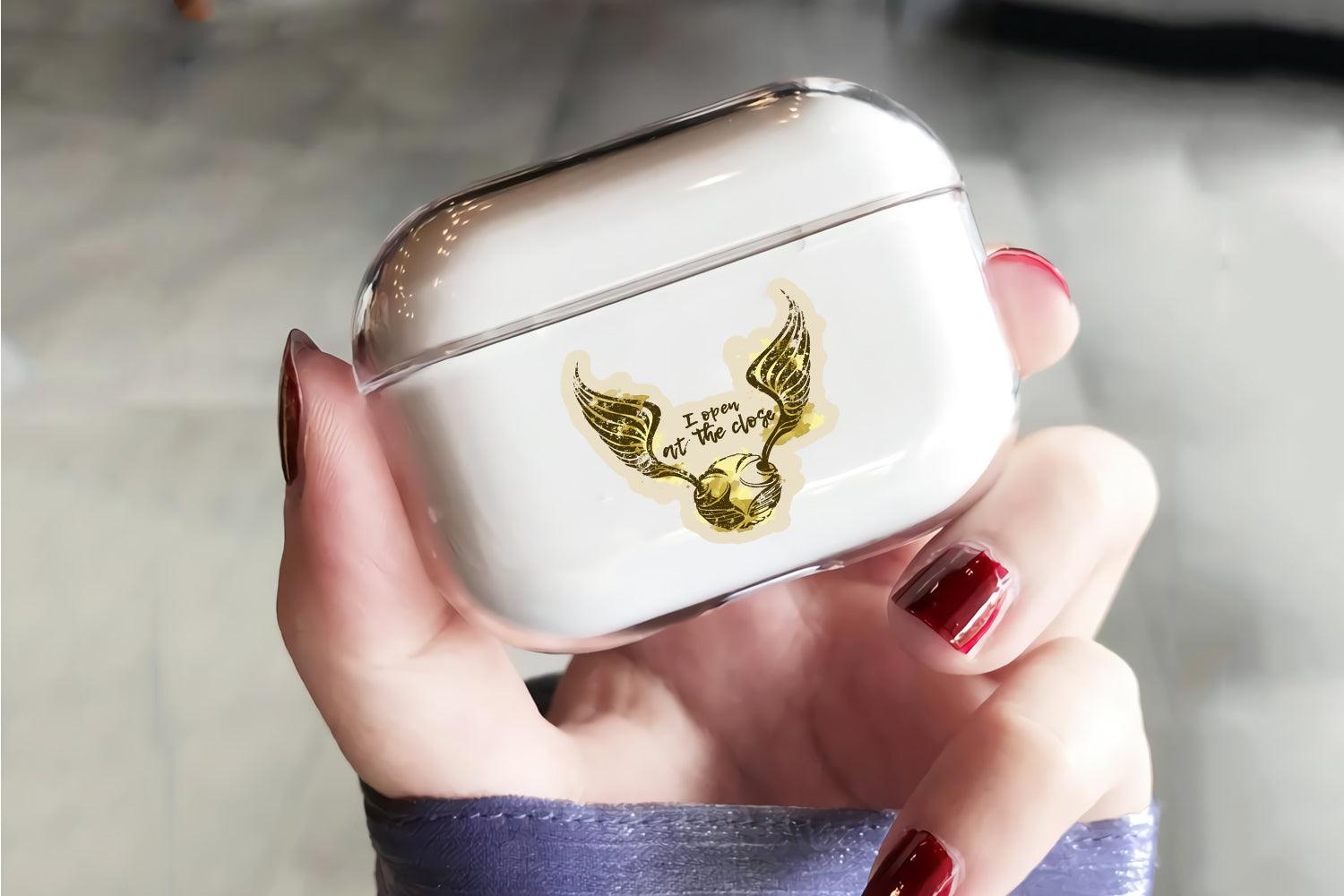 I Open at The Close Apple Airpod Pro Clear Case-Xtracase