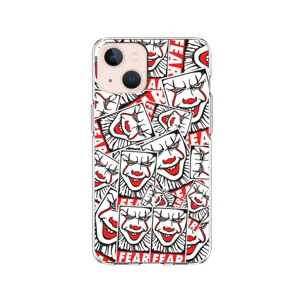 IT Fear Smile iPhone 13 Mini Case-Clear Soft Case-Xtracase