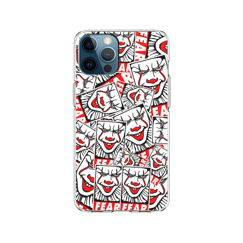 IT Fear Smile iPhone 13 Pro Case-Clear Soft Case-Xtracase