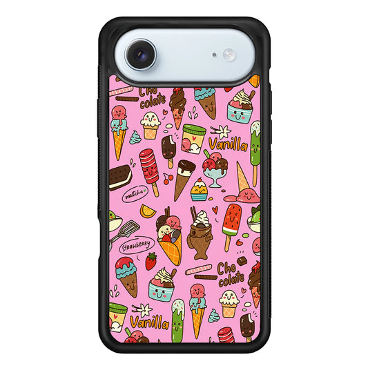 Ice Cream Doodle Cartoon iPhone 17 Air Case - Xtracase