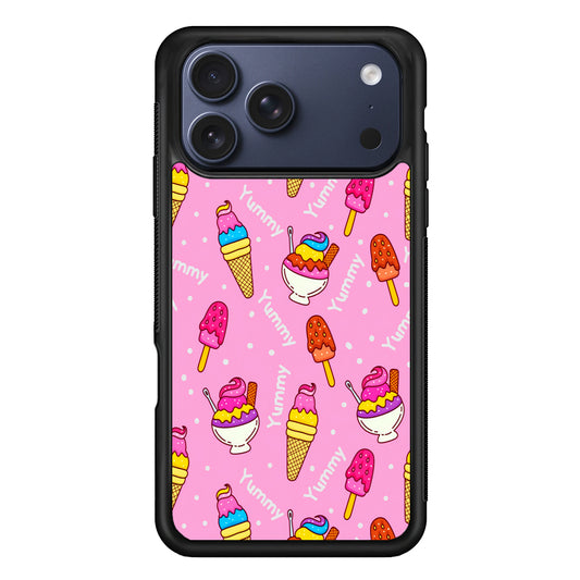 Ice Cream Doodle Yummy iPhone 17 Pro Case - Xtracase