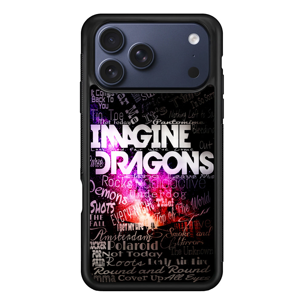 Imagine Dragons Lettering Art iPhone 17 Pro Case - Xtracase