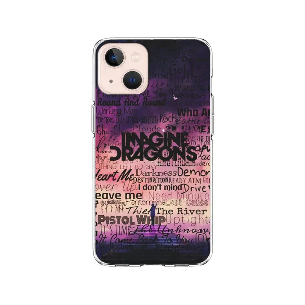 Imagine Dragons Poster Art iPhone 13 Mini Case-Clear Soft Case-Xtracase