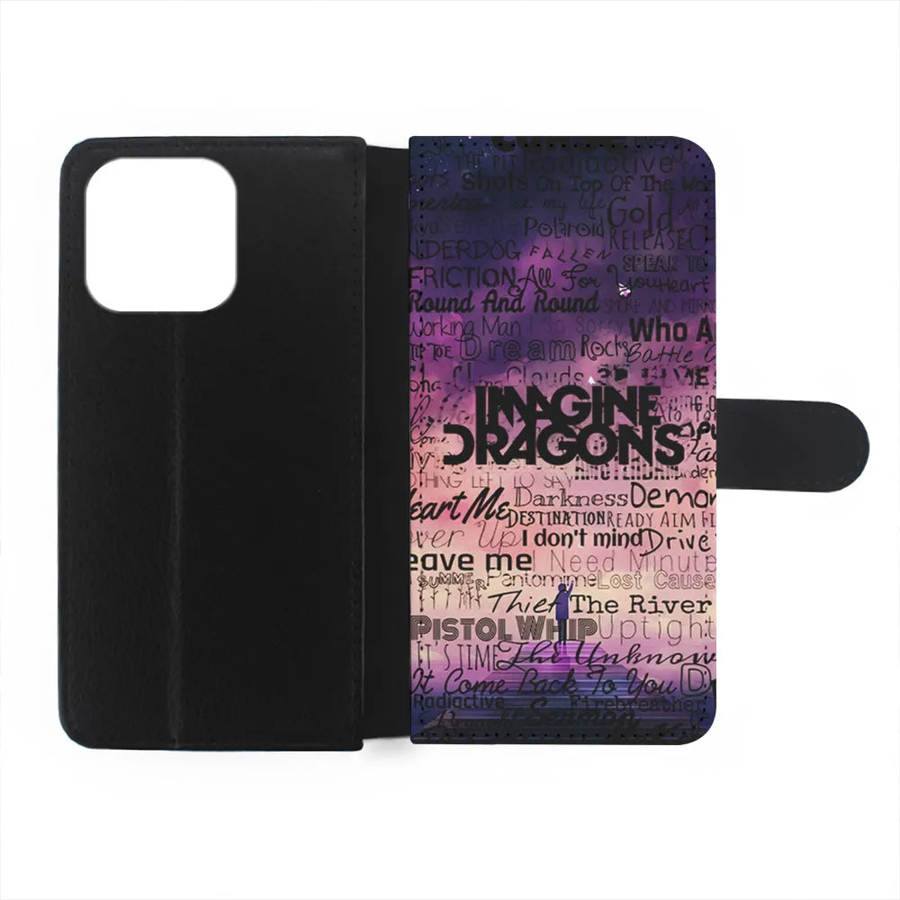 Imagine Dragons Poster Art iPhone 15 Case-Flip Wallet Case-Xtracase