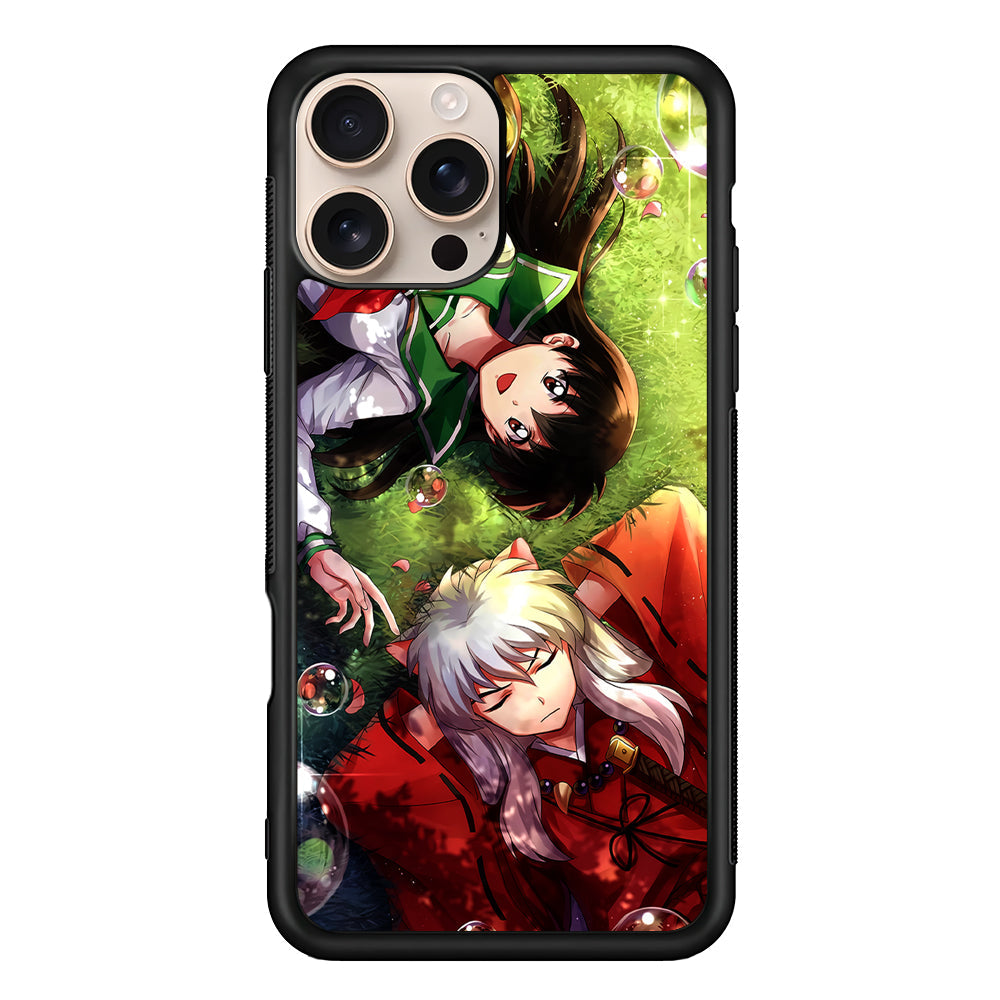 Inuyasha and Kagome Couple iPhone 16 Pro Max Case - iPhone 16 Pro Max
