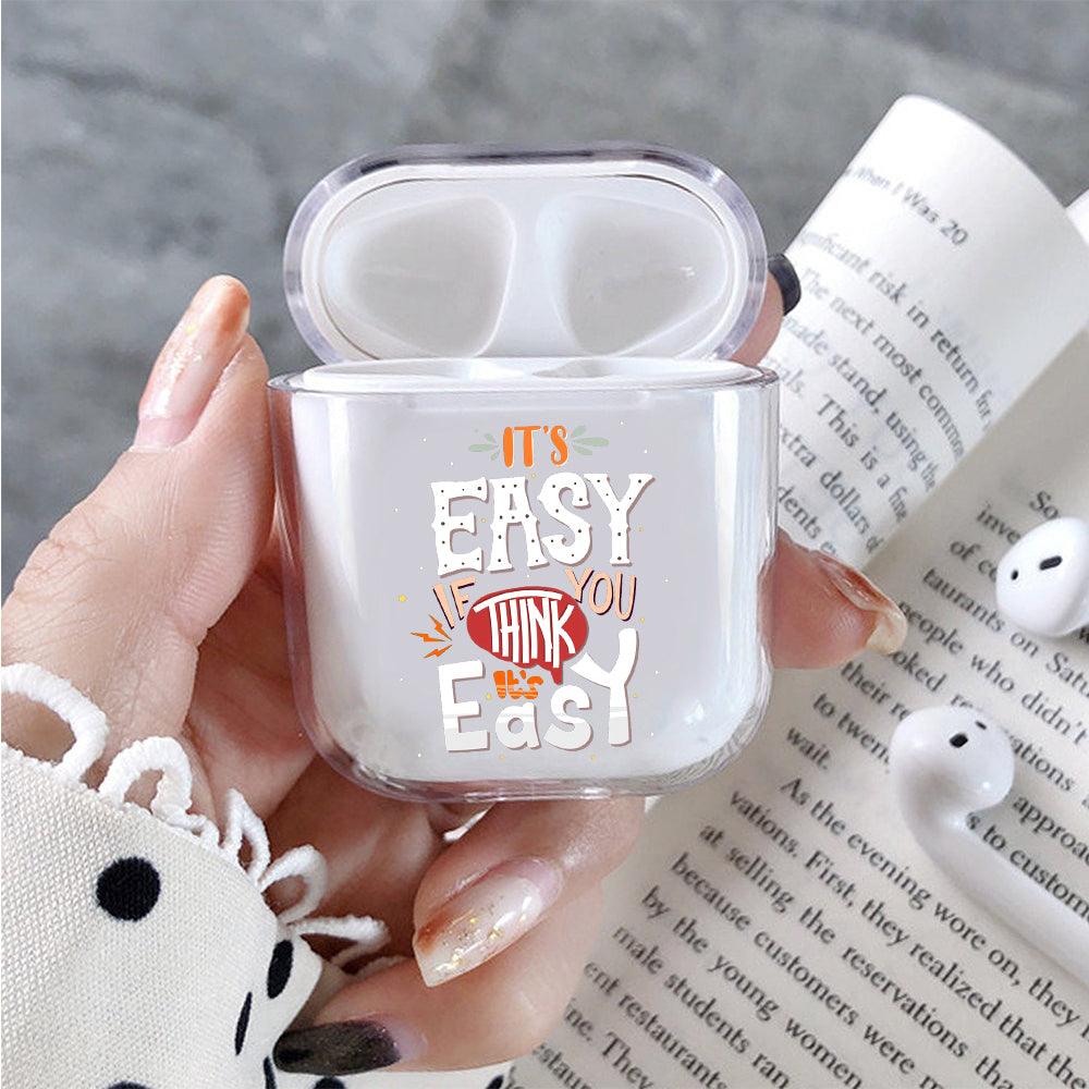 It's Easy Protective Clear Case Cover For Apple Airpods-Xtracase
