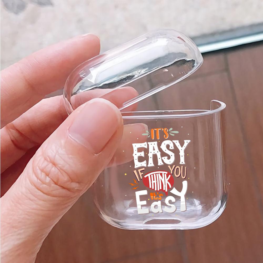 It's Easy Protective Clear Case Cover For Apple Airpods-Xtracase