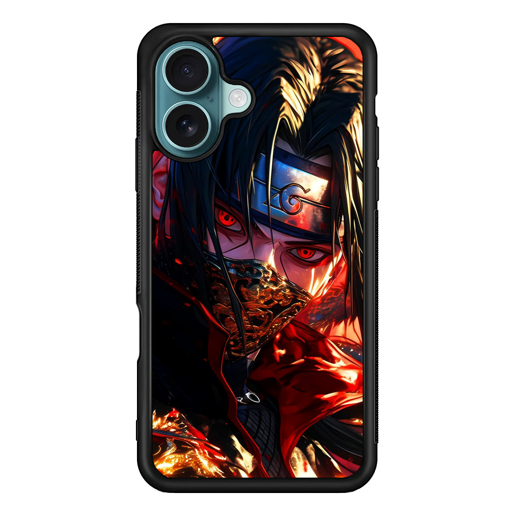 Itachi Uchiha Using a Mask iPhone 16 Plus Case - Xtracase