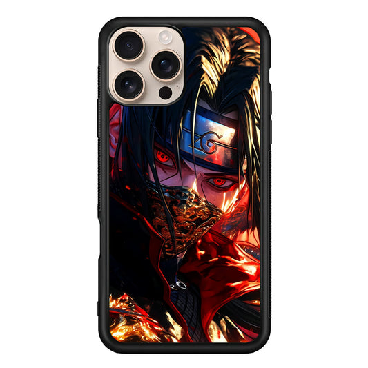 Itachi Uchiha Using a Mask iPhone 16 Pro Max Case - iPhone 16 Pro Max