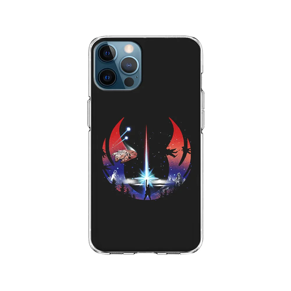 Jedi Order Logo Star Wars iPhone 13 Pro Case-Clear Soft Case-Xtracase