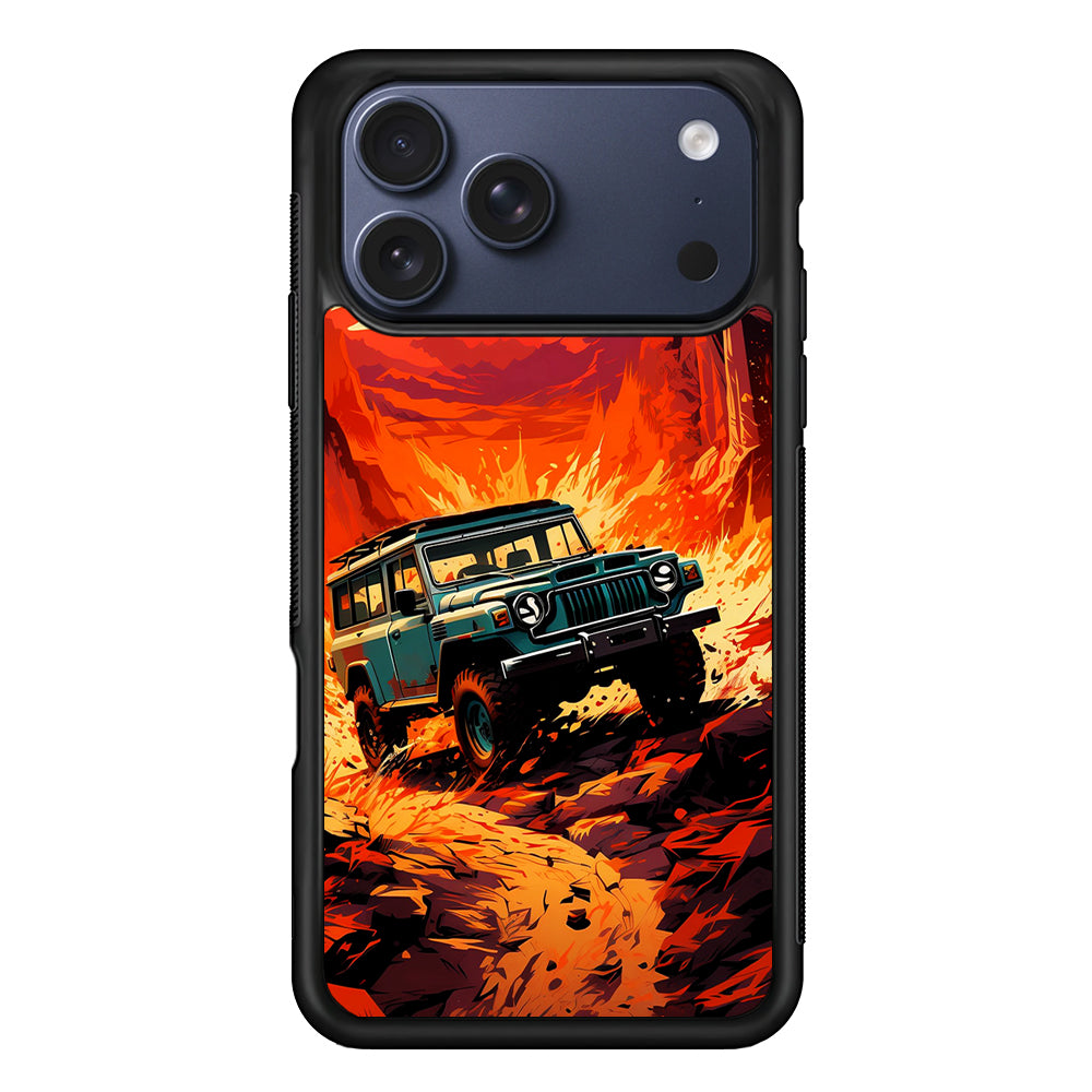 Jeep Offroad Adventure Car iPhone 17 Pro Case - Xtracase