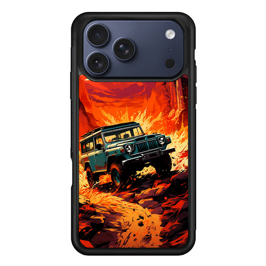 Jeep Offroad Adventure Car iPhone 17 Pro Case - Xtracase