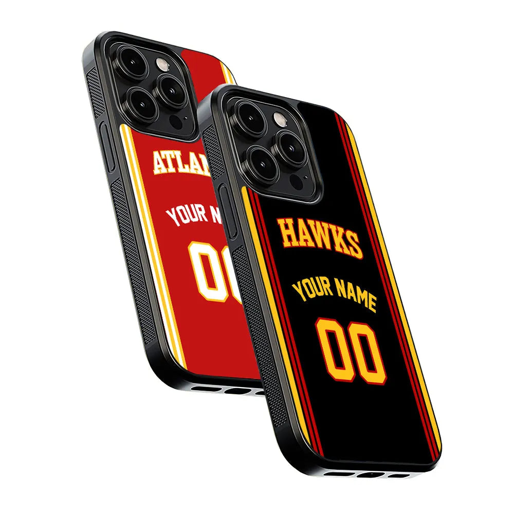 Custom Jersey Atlanta Hawks NBA Phone Case-Xtracase