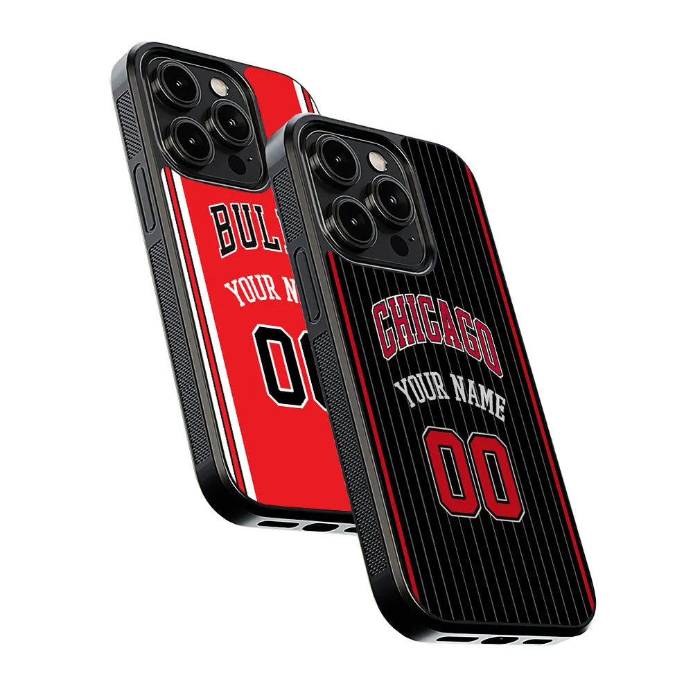 Custom Jersey Chicago Bulls NBA Phone Case-Xtracase