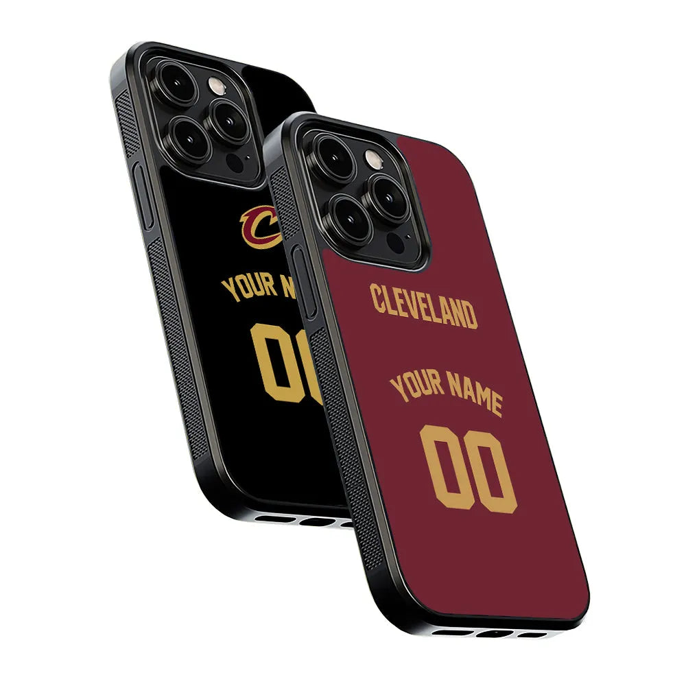 Custom Jersey Cleveland Cavaliers NBA Phone Case-Xtracase