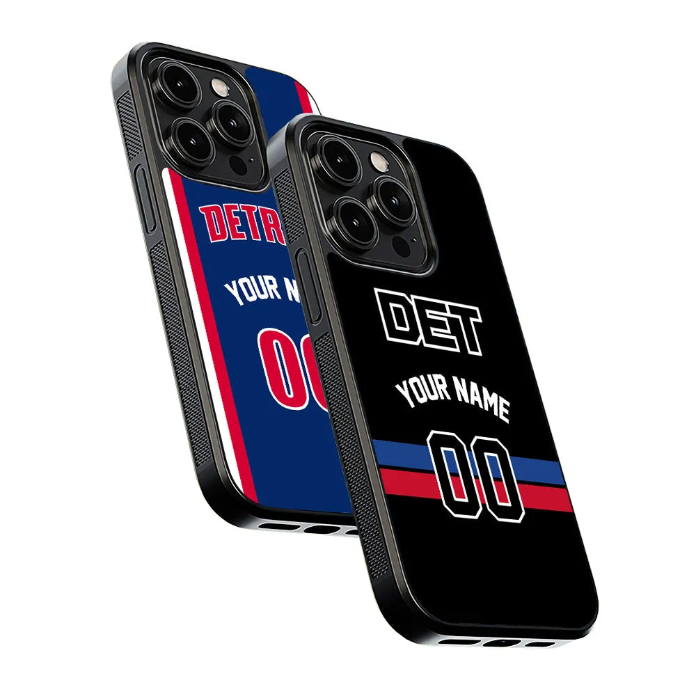 Custom Jersey Detroit Pistons NBA Phone Case-Xtracase