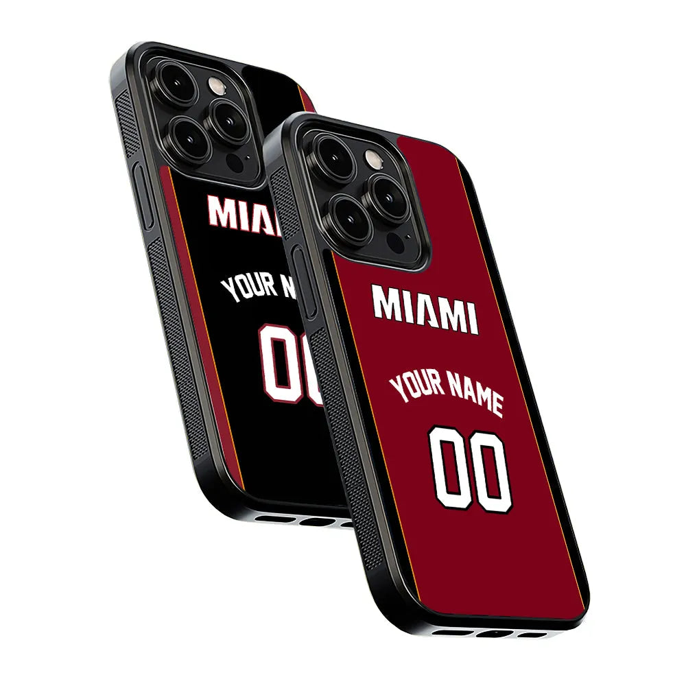 Custom Jersey Miami Heat NBA Phone Case-Xtracase