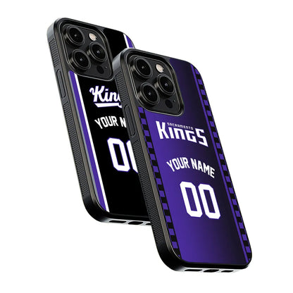 Custom Jersey Sacramento Kings NBA Phone Case-Xtracase