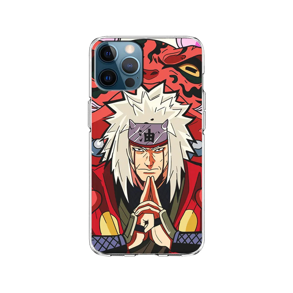 Jiraya X Gamabunta iPhone 13 Pro Case-Clear Soft Case-Xtracase