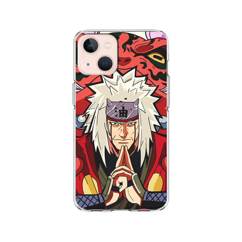Jiraya X Gamabunta iPhone 15 Case-Clear Soft Case-Xtracase