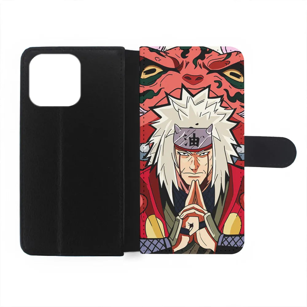 Jiraya X Gamabunta iPhone 15 Plus Case-Flip Wallet Case-Xtracase