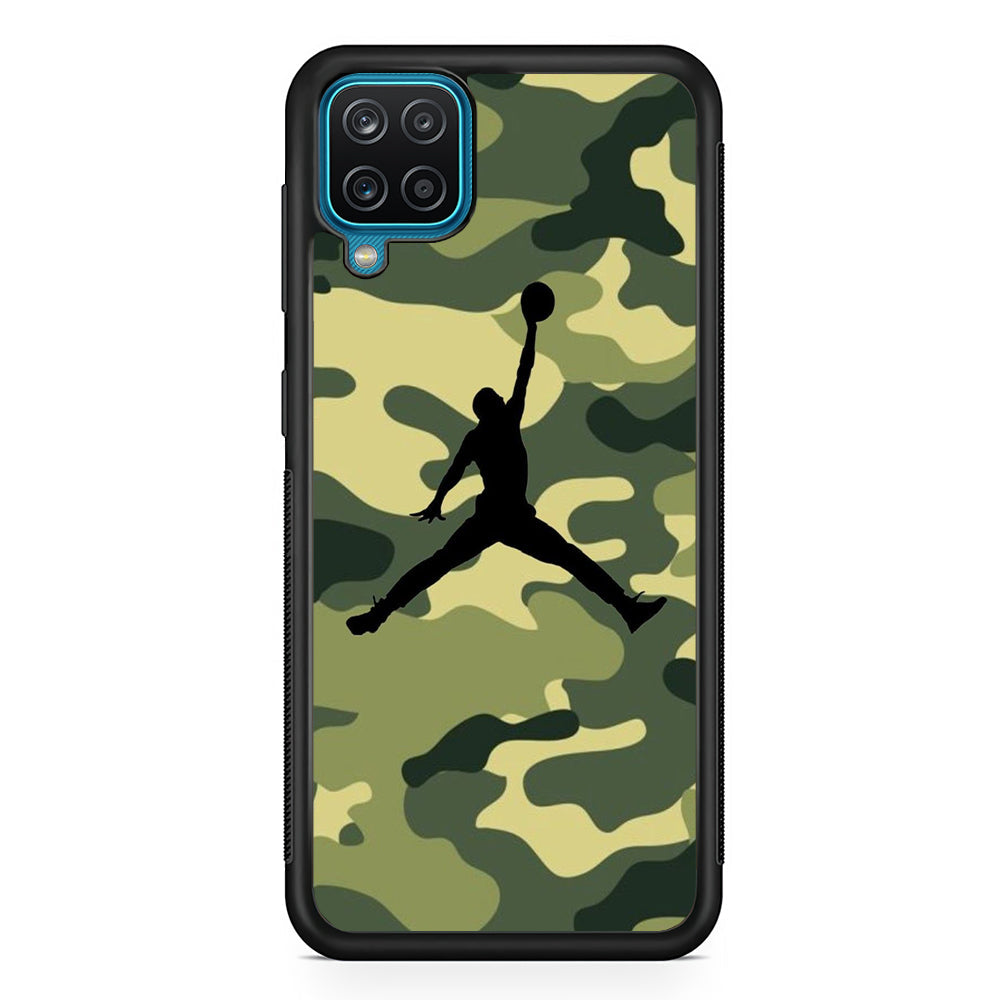 Jordan Camo Fighter Samsung Galaxy A12 Case-Xtracase