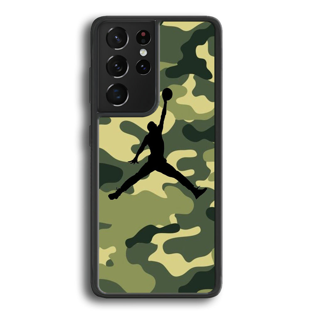 Jordan Camo Fighter Samsung Galaxy S21 Ultra Case-Xtracase