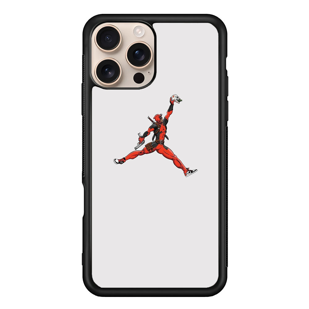 Jordan Deadpool Meme White Milk iPhone 16 Pro Max Case - Xtracase