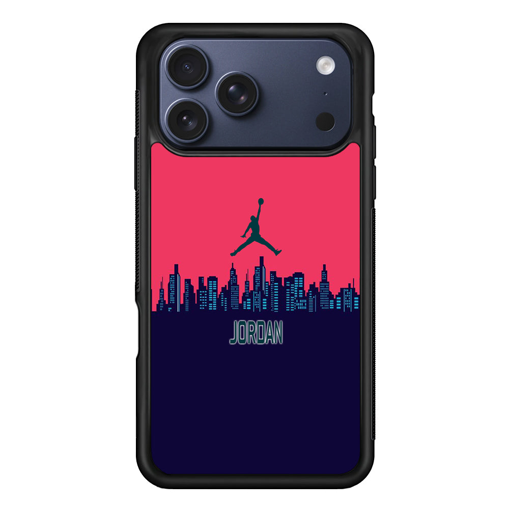 Jordan Jump City Magenta iPhone 17 Pro Case - Xtracase