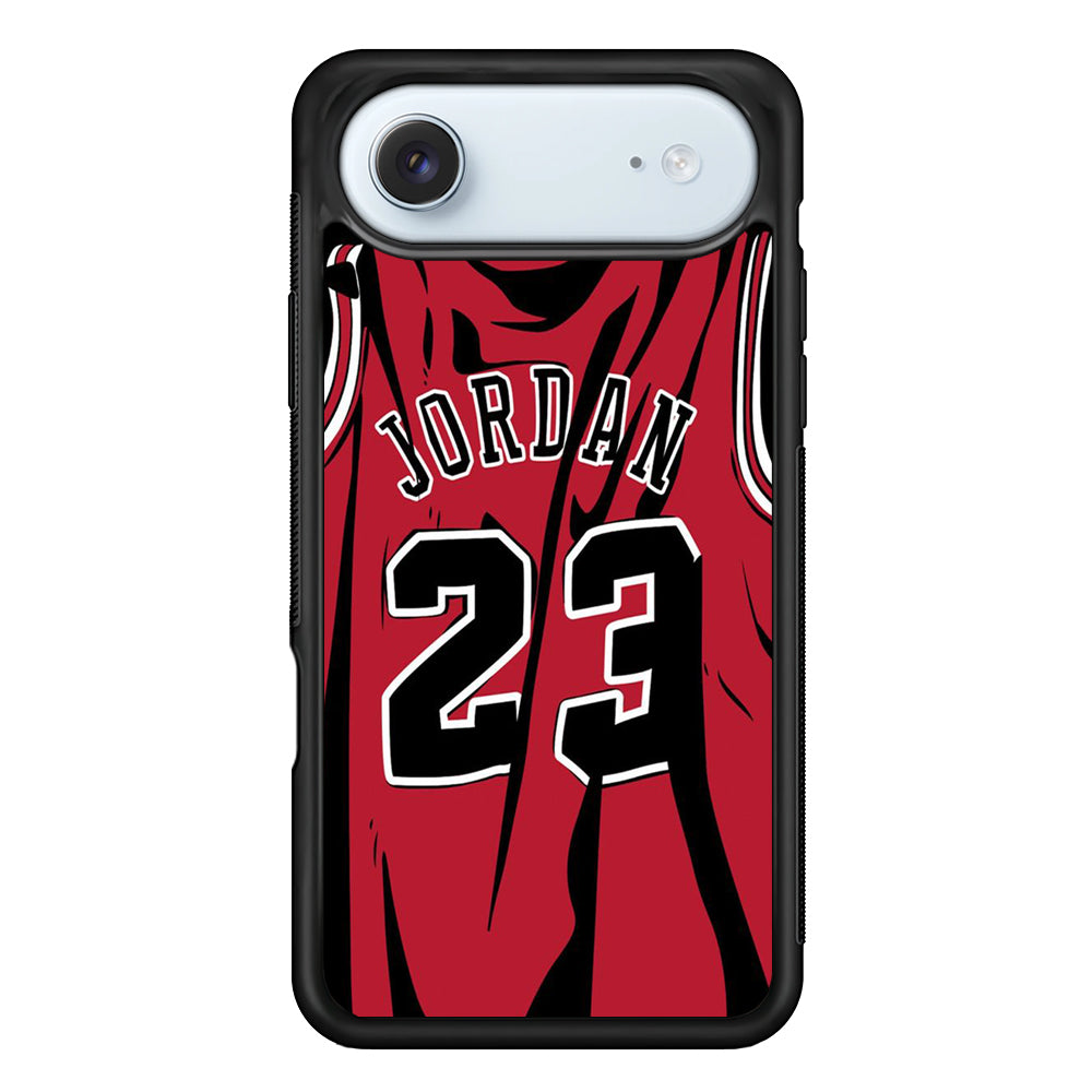 Jordan Red Basket Jersey iPhone 17 Air Case - Xtracase