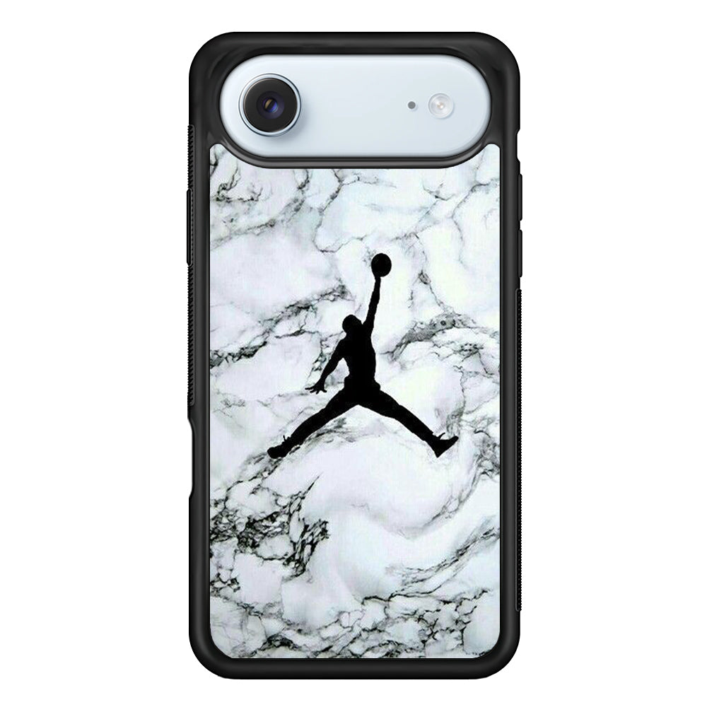 Jordan White Marble Logo iPhone 17 Air Case - Xtracase