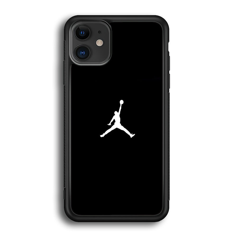 Jordan Black White iPhone 12 Case-Xtracase