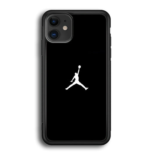 Jordan Black White iPhone 12 Case-Xtracase