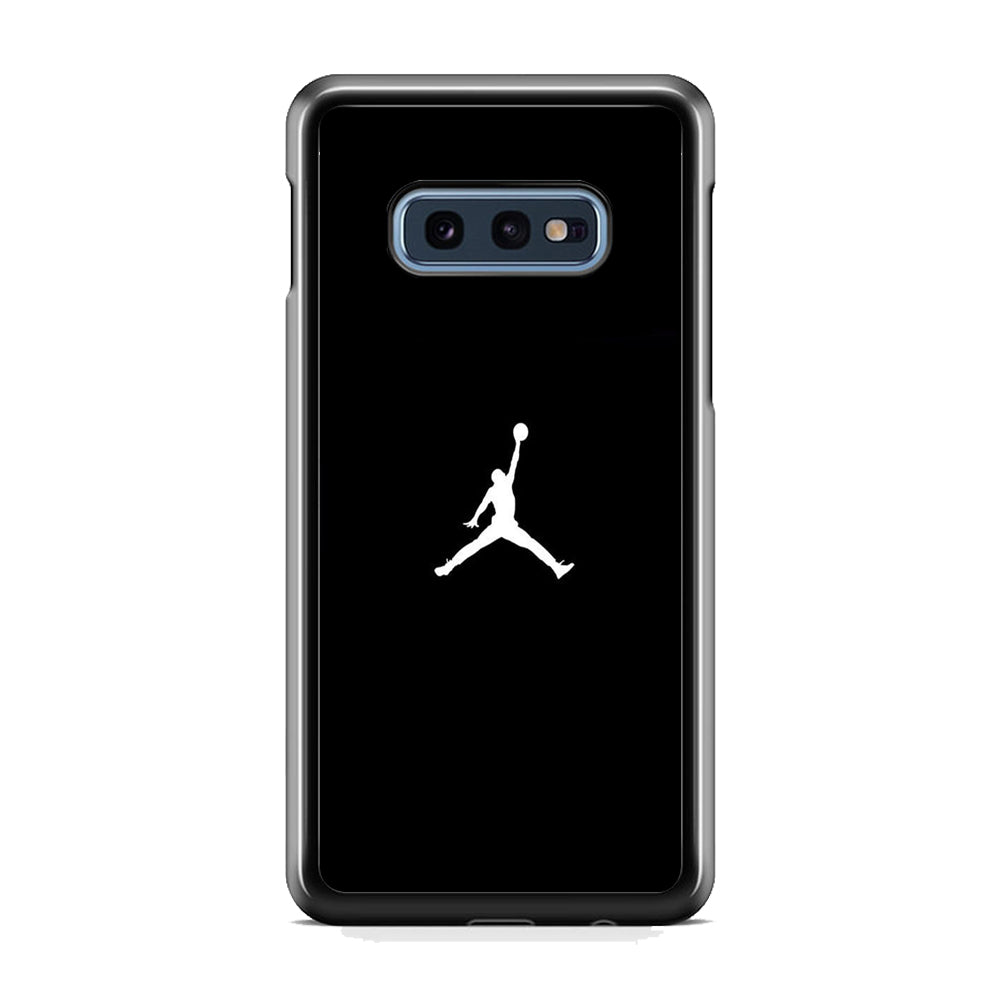 Jordan Black White Samsung Galaxy S10E Case-Xtracase